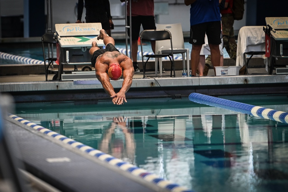 2022 DOD Warrior Games Team Marine Corps - Swimming