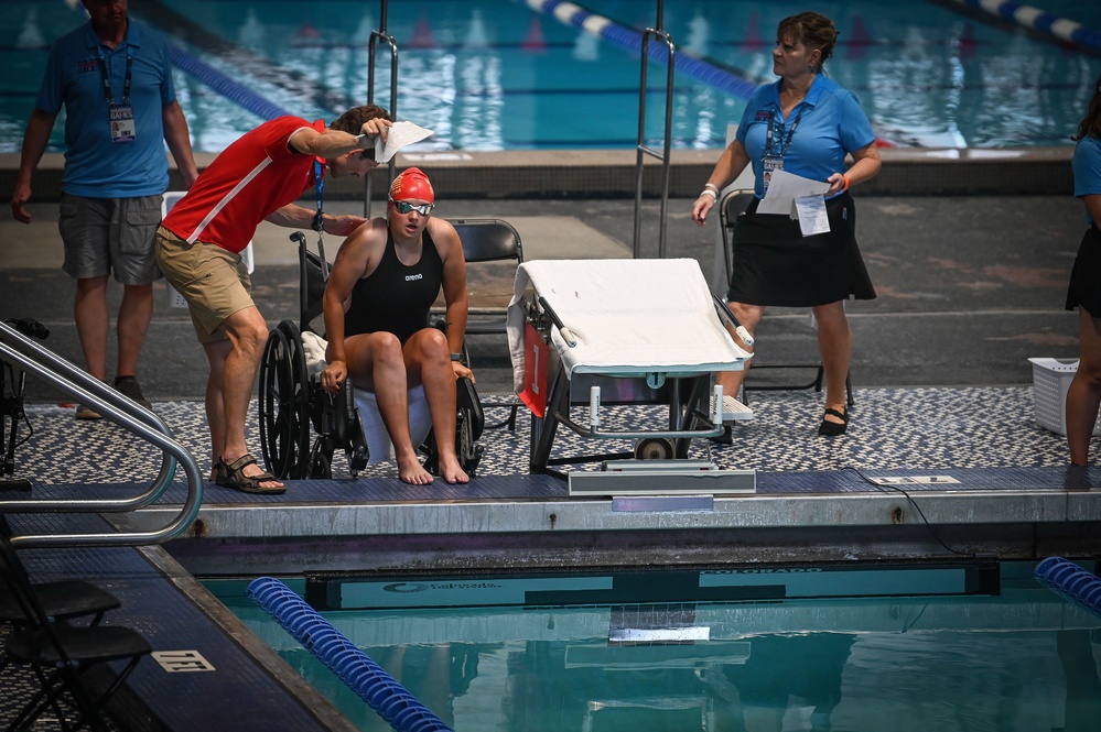 2022 DOD Warrior Games Team Marine Corps - Swimming