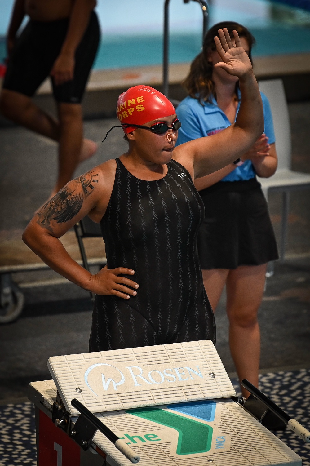 2022 DOD Warrior Games Team Marine Corps - Swimming