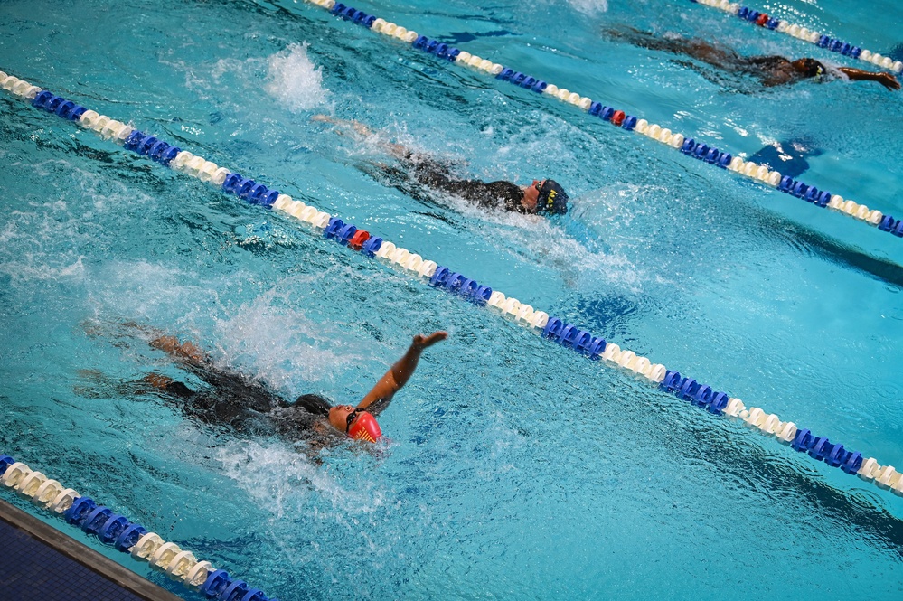 2022 DOD Warrior Games Team Marine Corps - Swimming