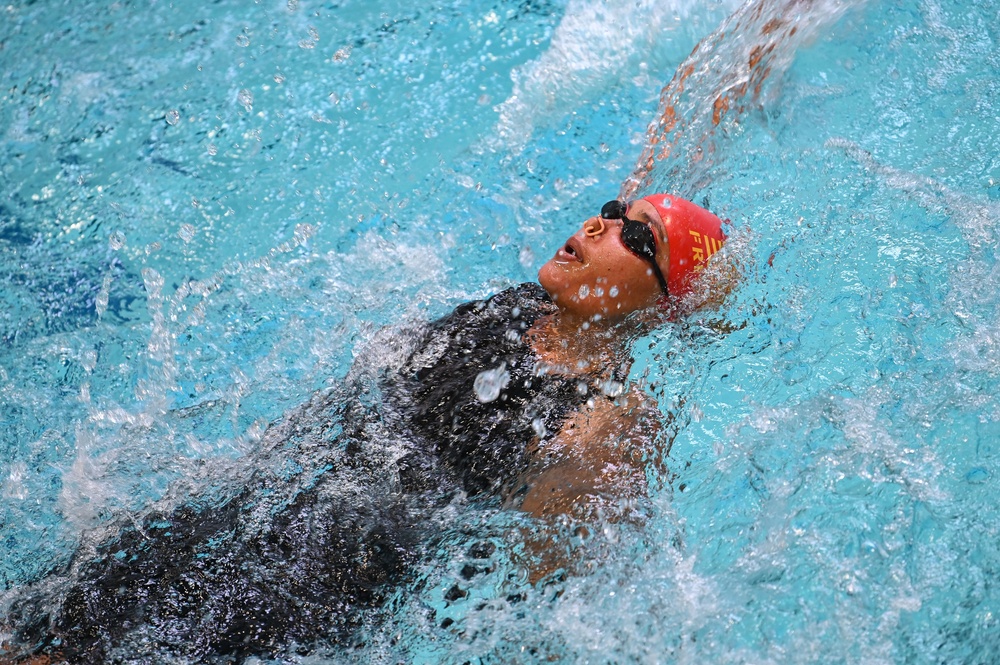 2022 DOD Warrior Games Team Marine Corps - Swimming