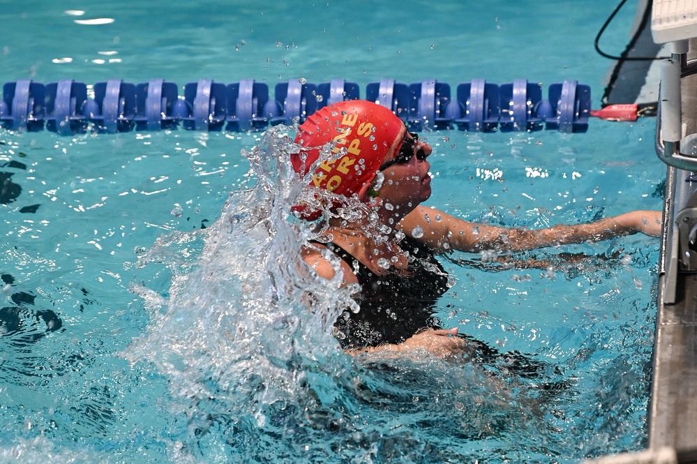 2022 DOD Warrior Games Team Marine Corps - Swimming