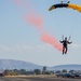 The U.S. Army Parachute Team jumps for Airshow of the Cascades