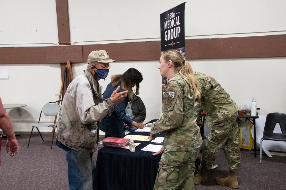 168th Wing Serves Veterans at 2022 VA Stand Down