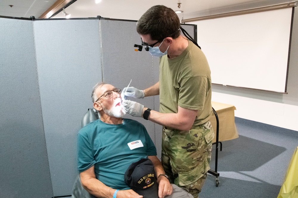 168th Wing Serves Veterans at 2022 VA Stand Down