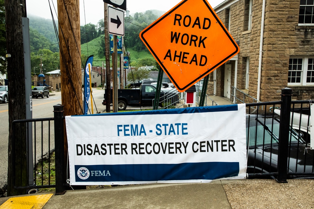 Disaster Survivors Receive FEMA Registration Assistance at Breathitt County Library in Jackson, Kentucky