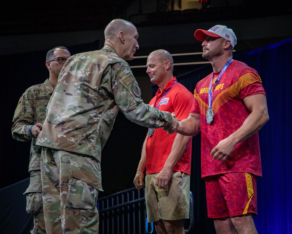 2022 DoD Warrior Games Team Marine Corps - Archery Medal Ceremony