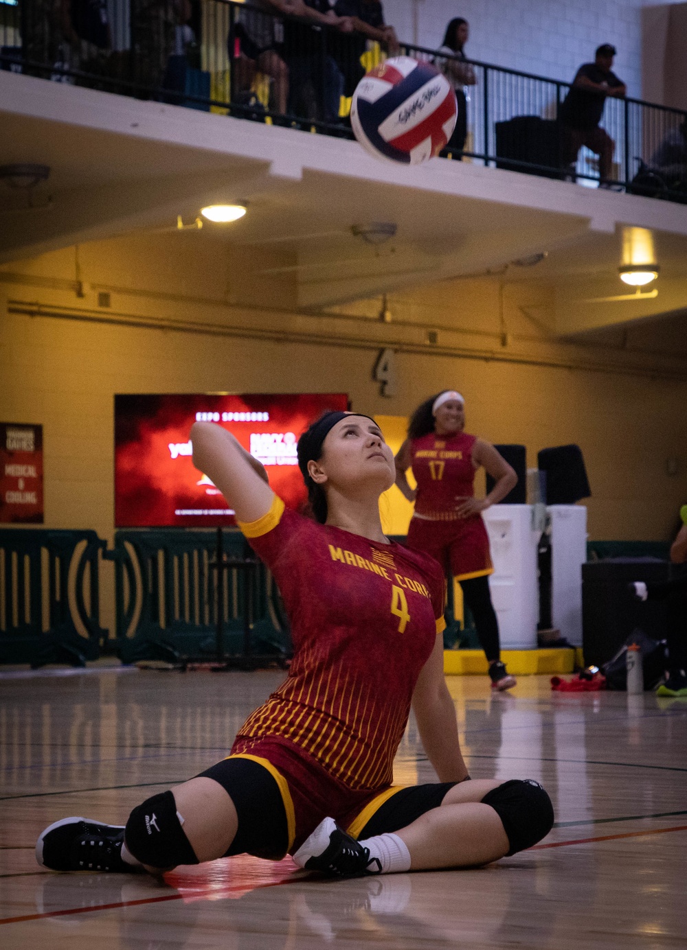 2022 DoD Warrior Games Team Marine Corps - Sitting Volleyball