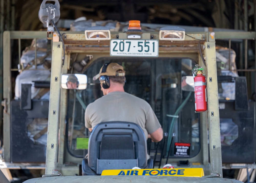 C-130J provides airlift in Australia