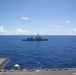 JS Ohnami (DD 111) Sails with USS Tripoli (LHA 7)