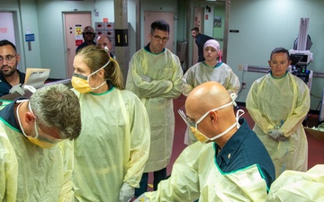 USNS Mercy Sailors Participate in Mass Casualty Drill