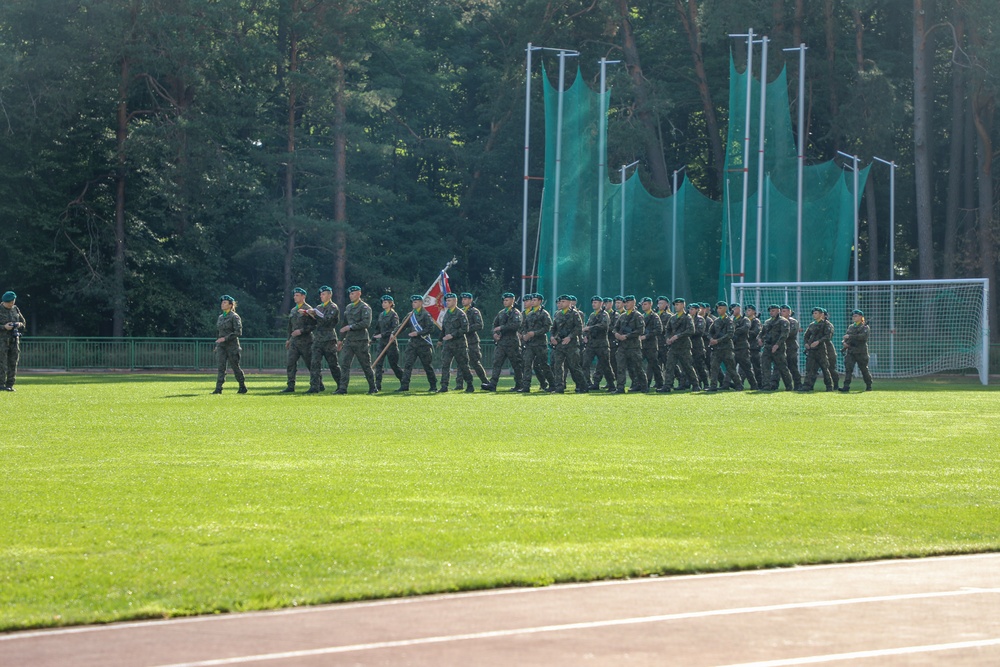 GREYWOLF attends Polish Oath of Enlistment Ceremony