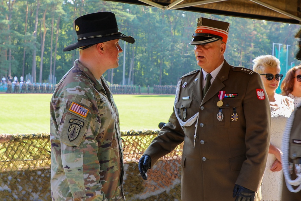 GREYWOLF attends Polish Oath of Enlistment Ceremony