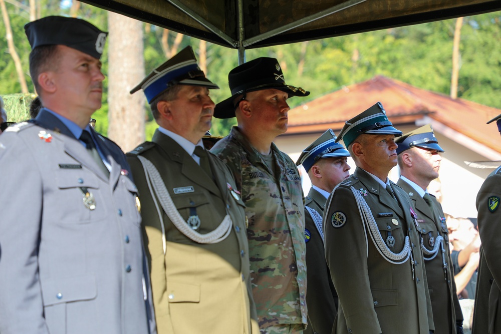 GREYWOLF attends Polish Oath of Enlistment Ceremony