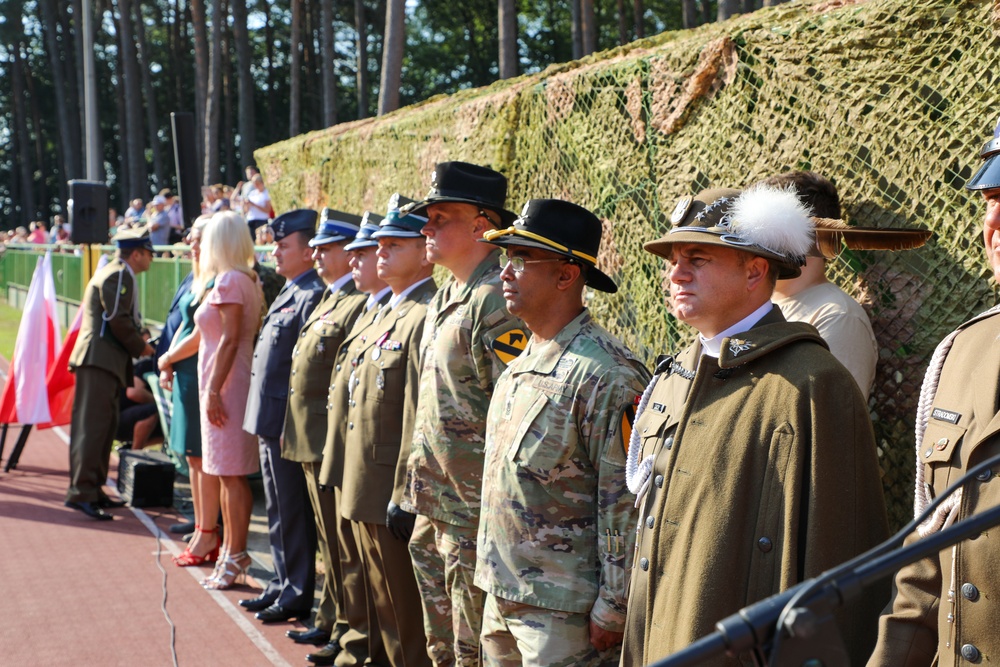 GREYWOLF attends Polish Oath of Enlistment Ceremony