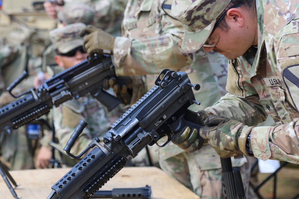 GREYWOLF Troopers Conduct Weapons Training
