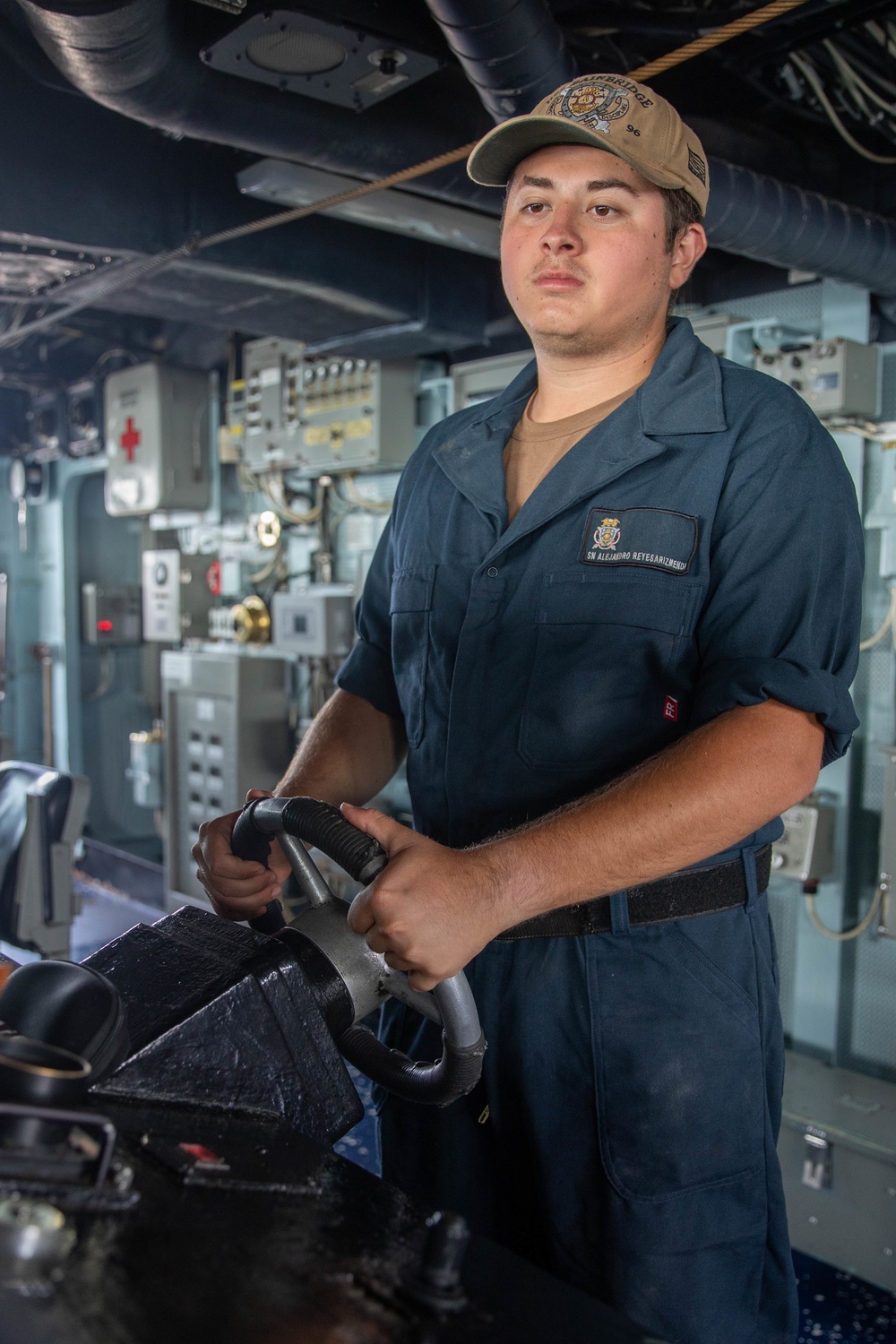 The USS Bainbridge is on a scheduled deployment in the U.S. Naval Forces Europe area of operations, employed by U.S. Sixth Fleet to defend U.S., Allied and Partner interests.