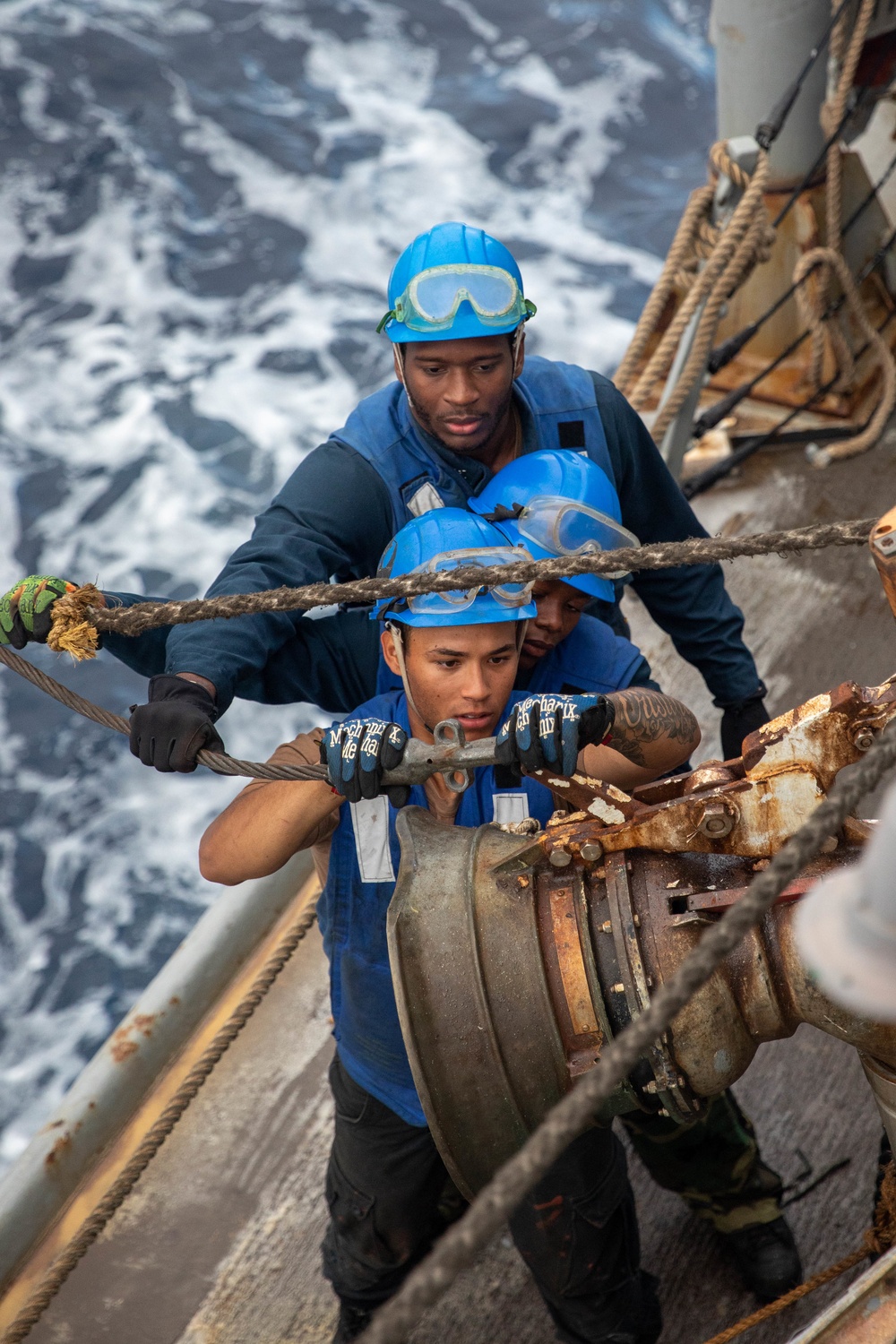 The USS Bainbridge is on a scheduled deployment in the U.S. Naval Forces Europe area of operations, employed by U.S. Sixth Fleet to defend U.S., Allied and Partner interests.