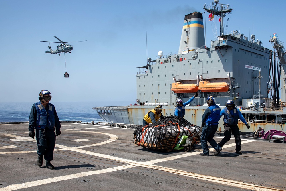 USS Leyte Gulf (CG 55) On Scheduled Deployment