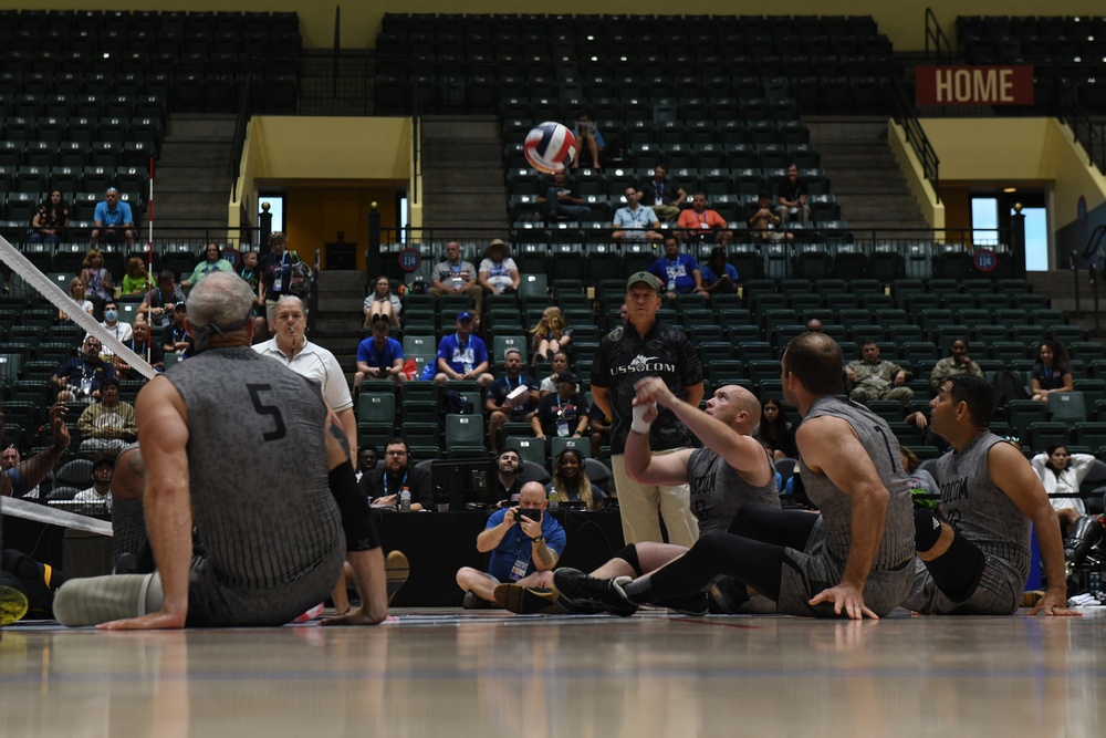 2022 DoD Warrior Games Sitting Volleyball Bronze Game