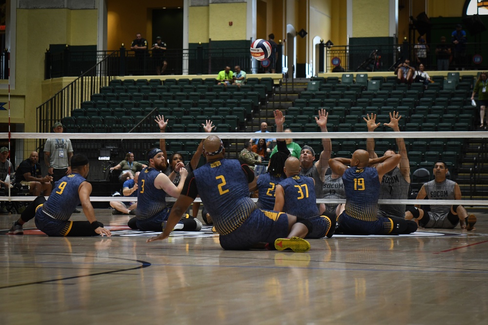 2022 DoD Warrior Games Sitting Volleyball Bronze Game