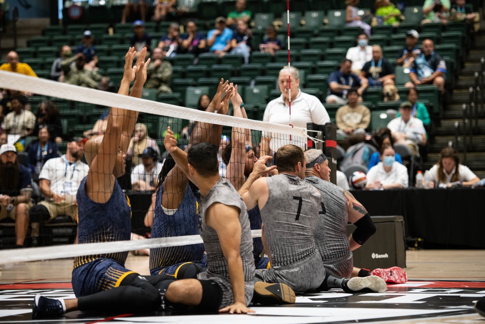 2022 DoD Warrior Games Sitting Volleyball Bronze Game