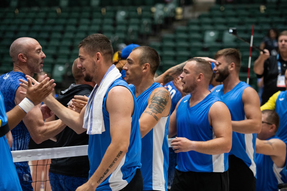 2022 DoD Warrior Games Sitting Volleyball Gold Game