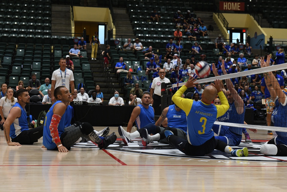 2022 DoD Warrior Games Sitting Volleyball Finals