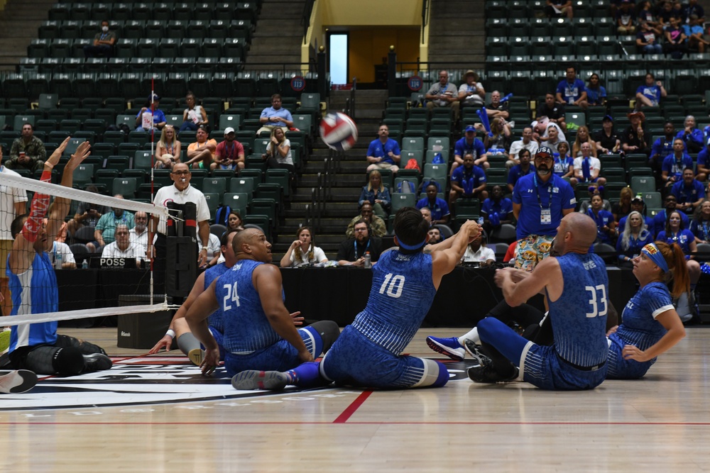 2022 DoD Warrior Games Sitting Volleyball Finals