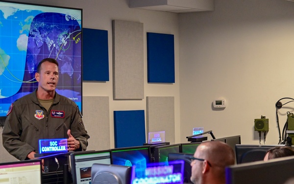 USSPACECOM Leadership Visit Patrick Space Force Base Prior to NASA's Artemis I Launch