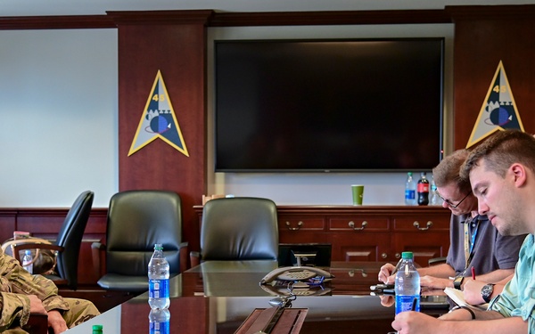 USSPACECOM Leadership Visit Patrick Space Force Base Prior to NASA's Artemis I Launch