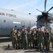 JGSDF visits Yokota during cooperative work program