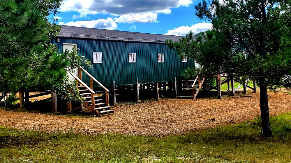 Troop project work at Fort McCoy's Tactical Training Base Courage