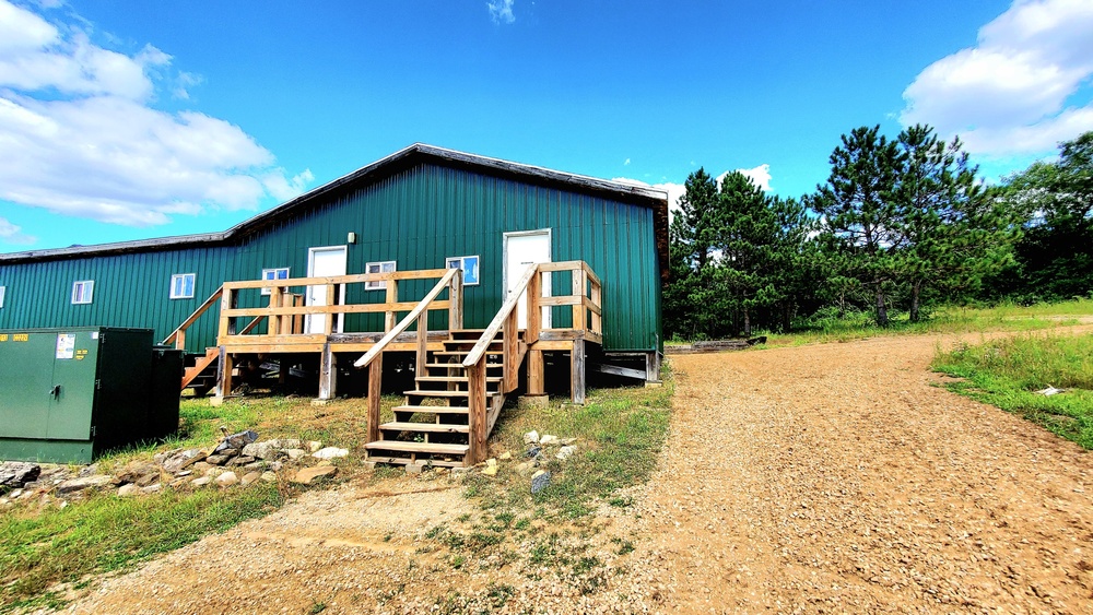 Troop project work at Fort McCoy's Tactical Training Base Courage