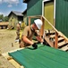 Troop project work at Fort McCoy's Tactical Training Base Courage