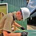 Troop project work at Fort McCoy's Tactical Training Base Courage