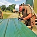 Troop project work at Fort McCoy's Tactical Training Base Courage