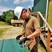 Troop project work at Fort McCoy's Tactical Training Base Courage