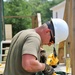 Troop project work at Fort McCoy's Tactical Training Base Courage