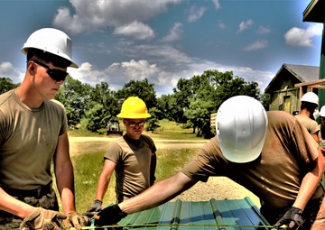 Photo Essay: Troop project work at Fort McCoy's Tactical Training Base Courage