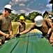 Troop project work at Fort McCoy's Tactical Training Base Courage