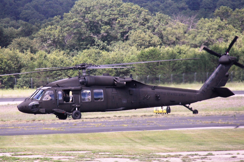 UH-60V Black Hawk testing held by 106th Aviation Regiment at Fort McCoy