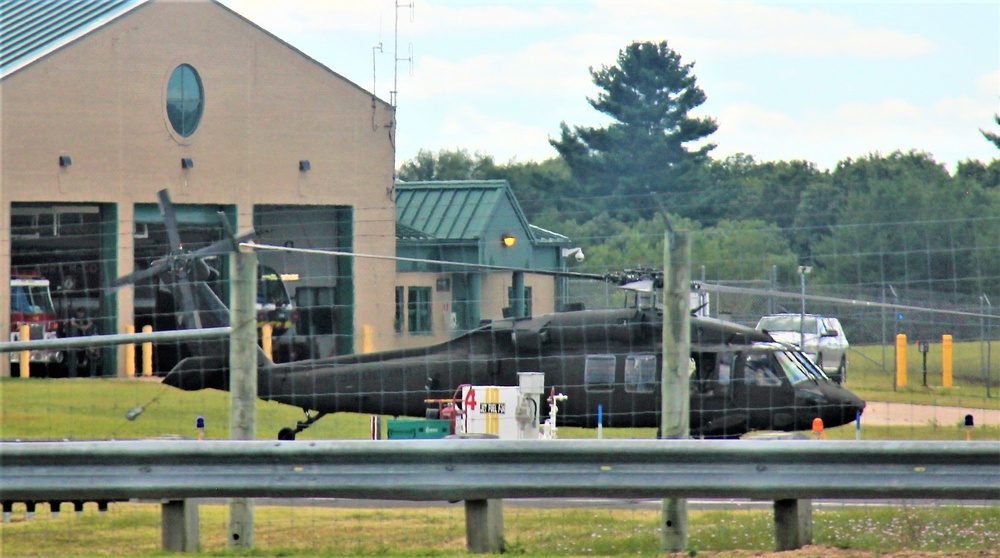 UH-60V Black Hawk testing held by 106th Aviation Regiment at Fort McCoy