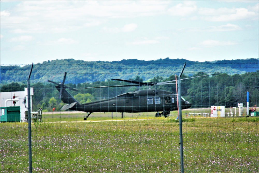 UH-60V Black Hawk testing held by 106th Aviation Regiment at Fort McCoy