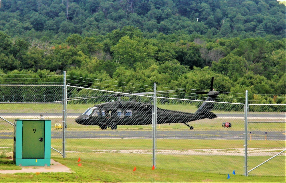 UH-60V Black Hawk testing held by 106th Aviation Regiment at Fort McCoy