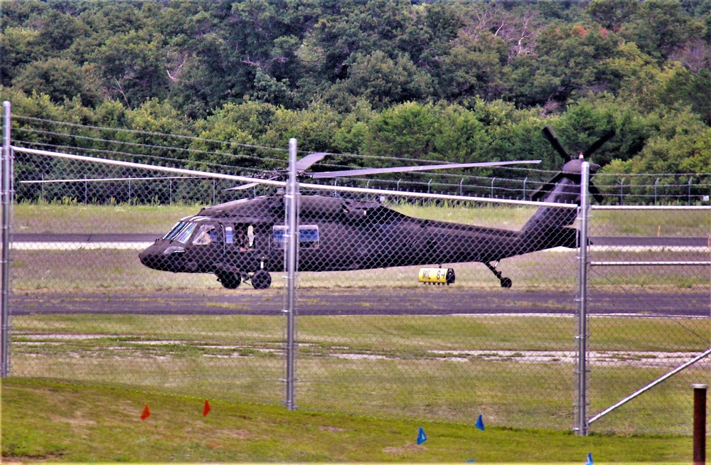 UH-60V Black Hawk testing held by 106th Aviation Regiment at Fort McCoy