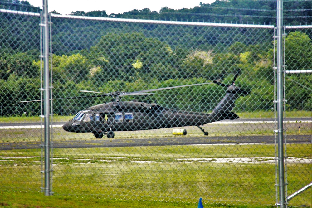 UH-60V Black Hawk testing held by 106th Aviation Regiment at Fort McCoy