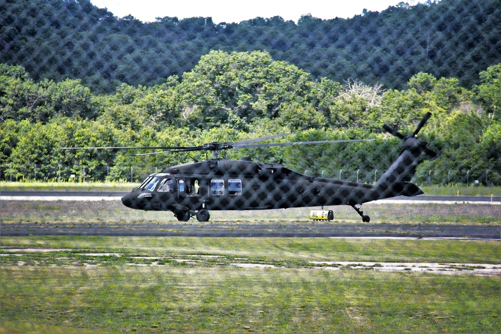 UH-60V Black Hawk testing held by 106th Aviation Regiment at Fort McCoy