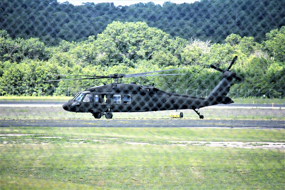 UH-60V Black Hawk testing held by 106th Aviation Regiment at Fort McCoy