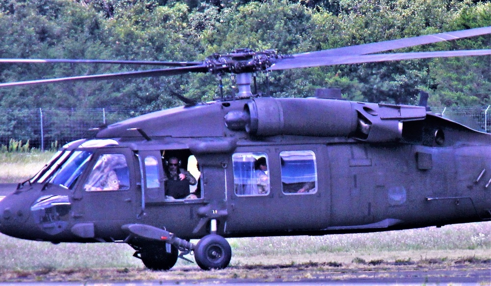 UH-60V Black Hawk testing held by 106th Aviation Regiment at Fort McCoy